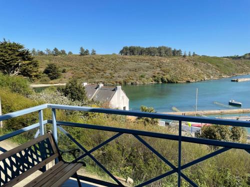 Sauzon Apartamento | Appartement T3 vue mer Sauzon balcon et parking privé