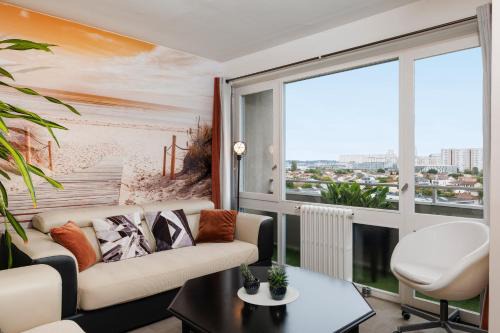 Le Bouscat Apartamento | Appartement T4 avec tennis