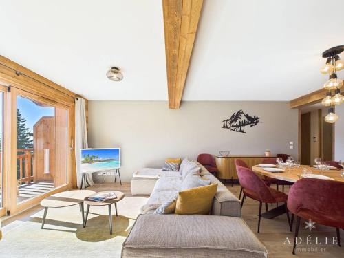 La Rosiere Apartamento | Appartement T4 moderne, 8-10 pers, proche pistes, parking, wifi - FR-1-398-672