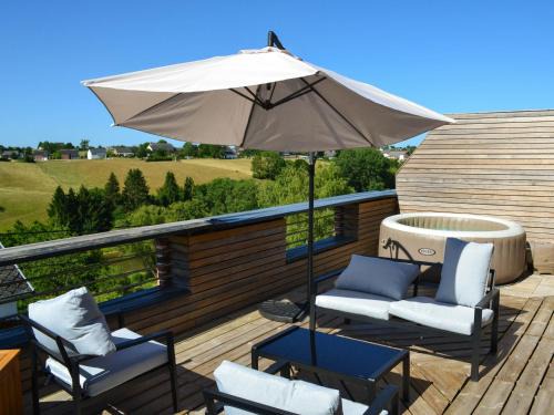Froidchapelle Apartamento | Appartement Terrasse Jacuzzi