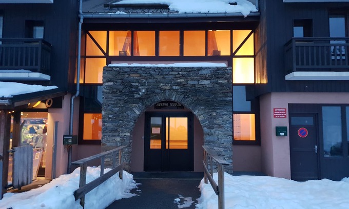 Valmeinier Apartamento | Appartement Valmenier 1800 au Pied des Pistes