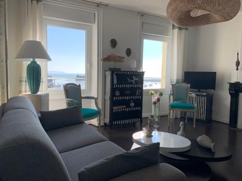 Granville Apartamento | Appartement Villa Chausey, vue sur le port