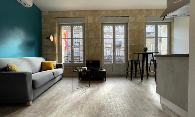 Hotel de Ville - Quinconces Apartamento | Appartements Climatisés en Hyper Centre
