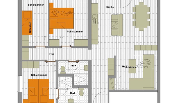 Warth Apartamento | Appartemnet Seebachsee En el medio de Warth am Seebachsee