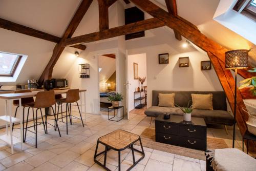 Vernon Apartamento | Appt cosy coeur historique+park, 5mn gare Vernon