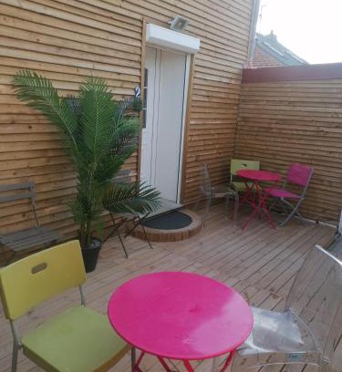 Mazingarbe Apartamento | Appt le perfecto 50m2 terrasse privée