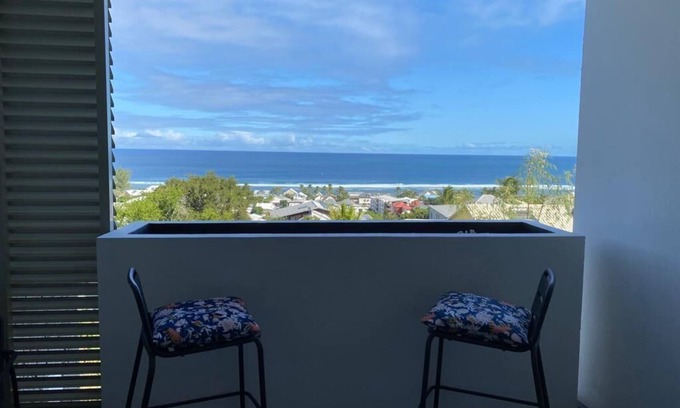 Saint-Leu Apartamento | Appt " Oceanne " vue sur L'océan - St Leu
