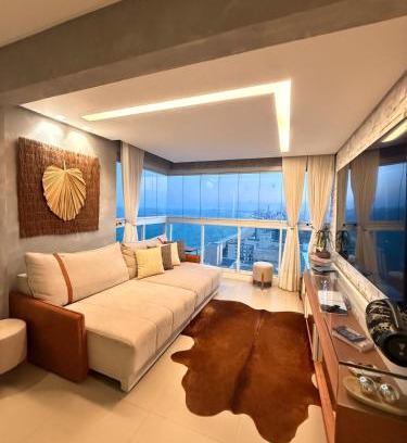 Praia de Itaparica Apartamento | Apt último andar frente mar