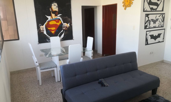 Riohacha Apartamento | Apartamento comodo para 6 personas