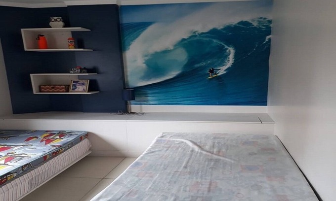 Tupi Apartamento | Apt 200 Mts de Praia Grande - Vila Tupi - Sao Paulo