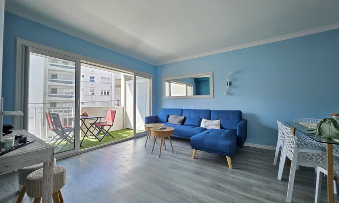 Pontaillac Apartamento | Apt 4 Pers, 1 min de la Plage, Parking Privé
