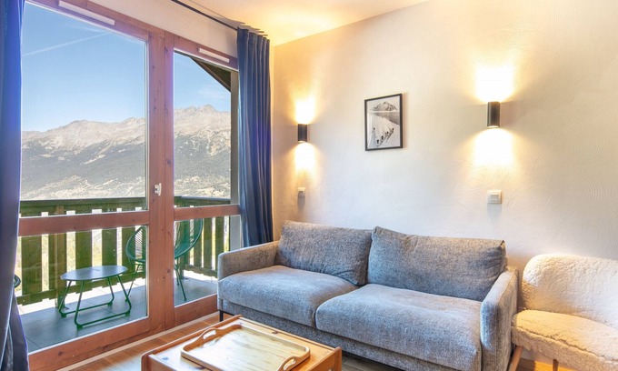 Valfrejus Apartamento | Apt 4 ppl, balcony, near the ski runs