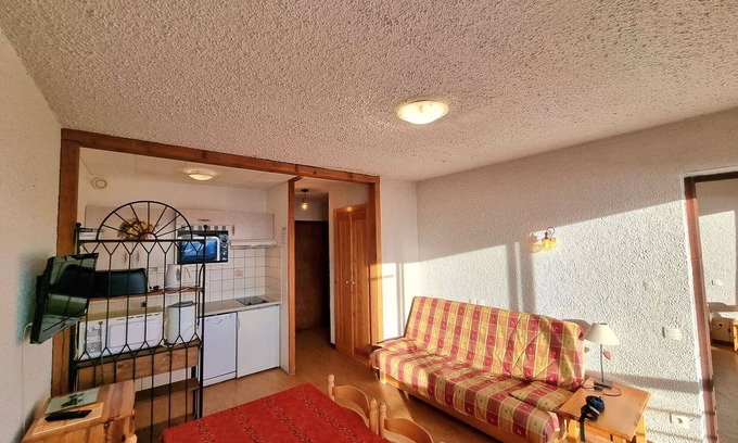 Saint-Michel-de-Chaillol Apartamento | Apto 6 pers, balcón sur, centro estac., mascotas, parking, WiFi, lavavajillas