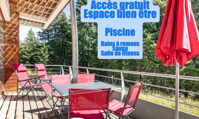 Chamrousse Apartamento | Apt 6 ppl with spacious terrace
