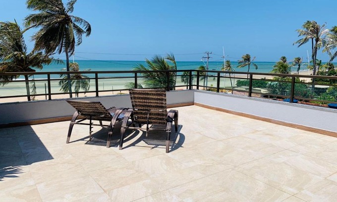 Flecheiras Apartamento | Apt charmoso em Flecheiras com piscina e hidro a poucos passos do mar