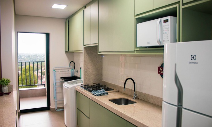 Foz do Iguacu City Centre Apartamento | Apt com Dois Quartos no Centro de Foz do Iguaçu