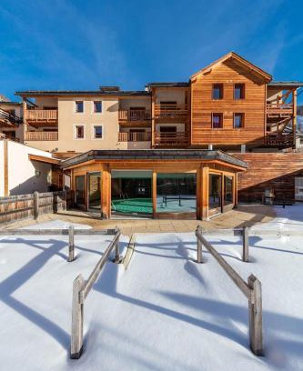 Abries Apartamento | Apt cosy, pied des pistes, résidence confort & spa