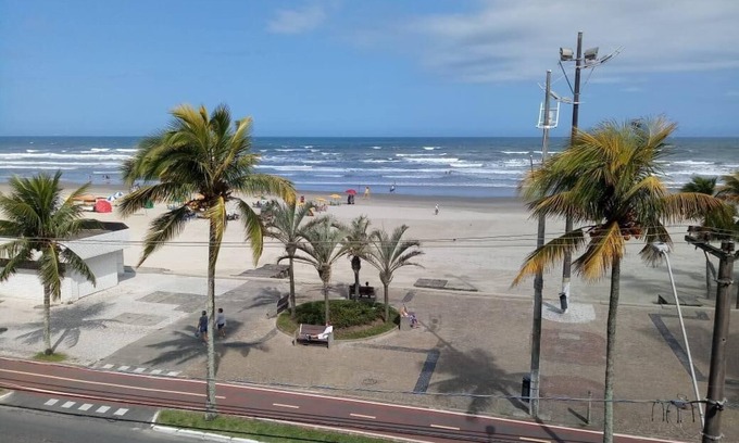 Praia Grande Apartamento | Apt. frente al mar Playa Grande Ciudad Ocian