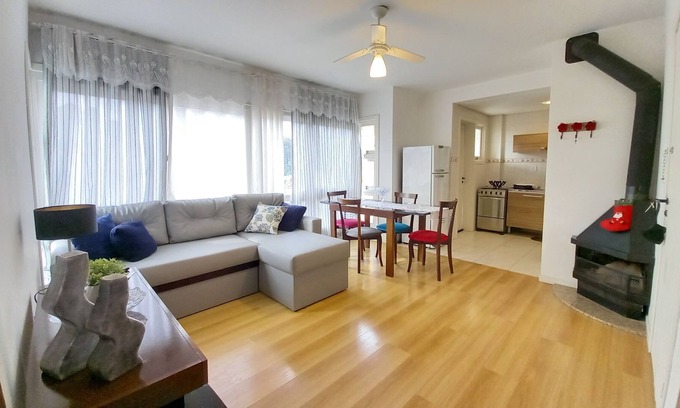 Floresta Apartamento | Apt. para 6 personas en el centro de Gramado