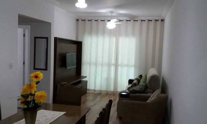 Jardim Praia Grande Apartamento | Apt NUEVO-Centro de Mongaguá, Conserje 24h