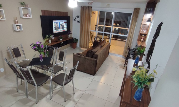 Acarau Apartamento | Apt tenório 2 suites with AR 400m from the new beach