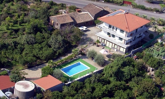 Santa Venerina Apartamento | Villa apta para familias