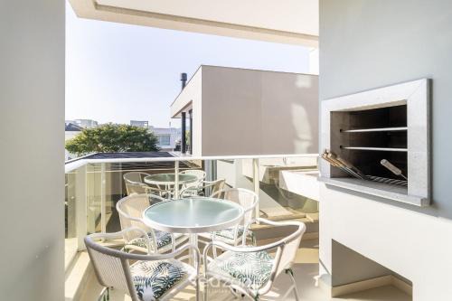 Jurere Apartamento | Apto c/Barbacoa 1km de la Playa de Jurerê LES106
