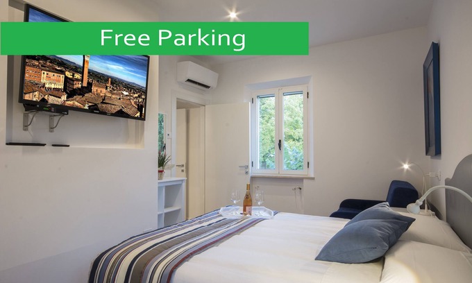 Siena Apartamento | Apt. Con jardín - 1 dormitorio (2 km del centro). Aparcamiento gratuito