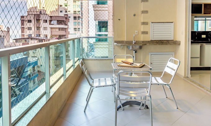 Andorinha Apartamento | Apto 3Q c/banheira, 150m da praia, Itapema N1188
