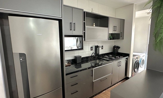 Barreiros Apartamento | Apto 406 Luxuoso, Barreiros, Prox Shop Itaguaçu, BR, Entrada Florianópolis