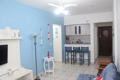 Guilhermina Apartamento | Apto Beiramar com piscina em Praia Grande