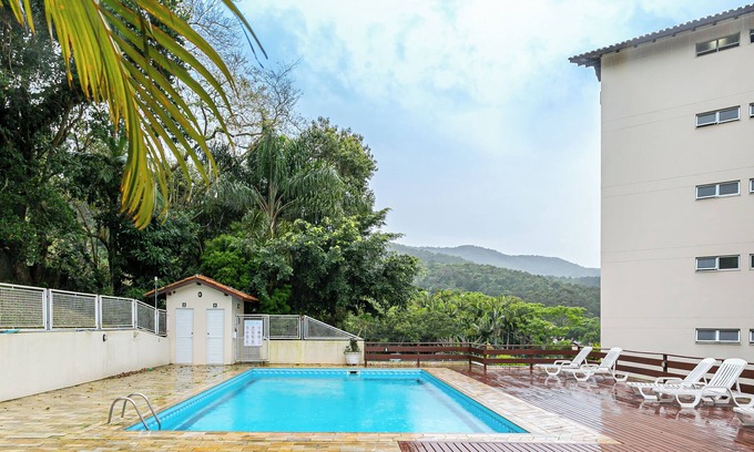 Florianopolis Apartamento | Apto c/Piscina e garagem em Itacorubi CQ8711