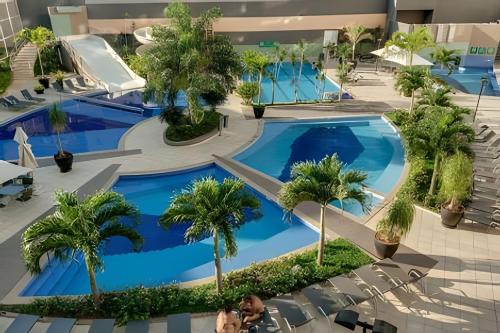 Pousada do Rio Quente Apartamento | Apto em Rio Quente com ampla área de lazer e linda vista