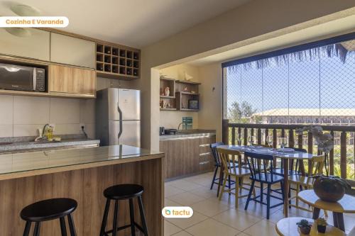 Pecém Casa | Apto no VG Sun com acesso exclusivo à praia