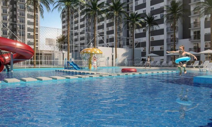Sao Goncalo Apartamento | Apto NOVO Sensacional Acqua Park com Piscina e Garagem
