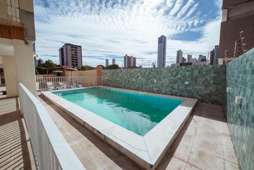 Manaira Apartamento | Apto Pet-friendly c piscina, wi-fi, ar e garagem