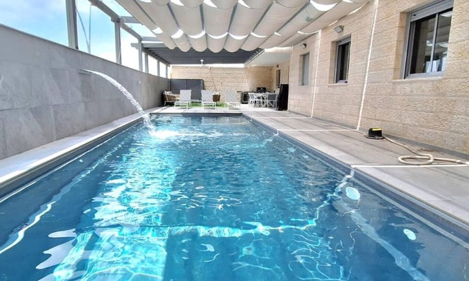 Beit Shemesh Apartamento | Aqua suite with private pool