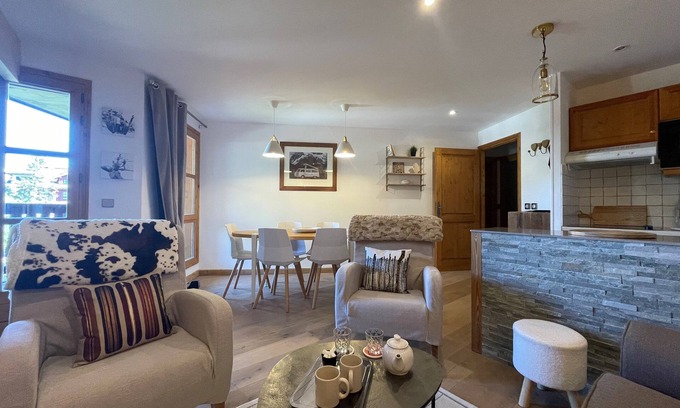 Bourg-Saint-Maurice Apartamento | ARC 1950, Standing Apt, Mont Blanc view, Paradiski 5 Cristaux label
