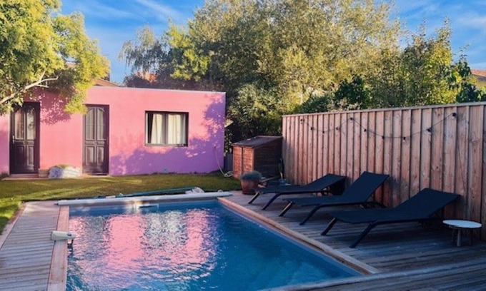 Talence Casa | Arcachonaise Avec Piscine - 15mn Bordeaux Centre