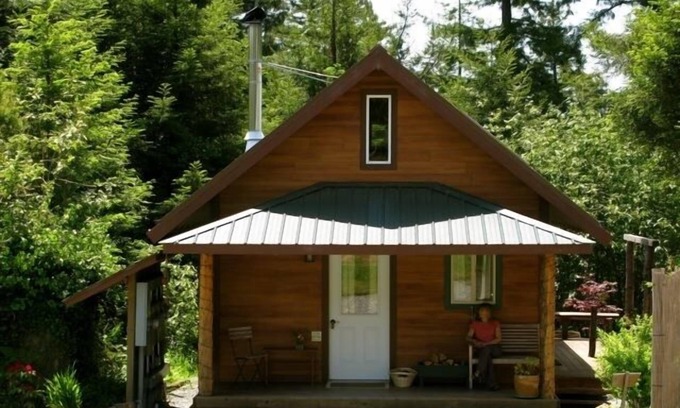 Butte Cabina | Arcata --- Acogedora, más nueva cabaña en las secoyas