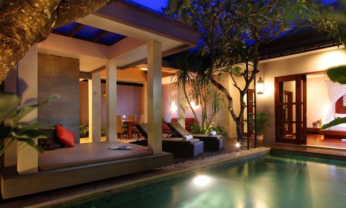 Batubelig Villa | Precio asequible de Aria para una villa con piscina privada de 1 dormitorio cerca de Seminyak