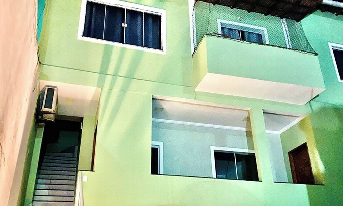 Centro Casa | Arraial temporada 2. Playa de los Ángeles a 200m! Aire acondicionado y wi-fi.
