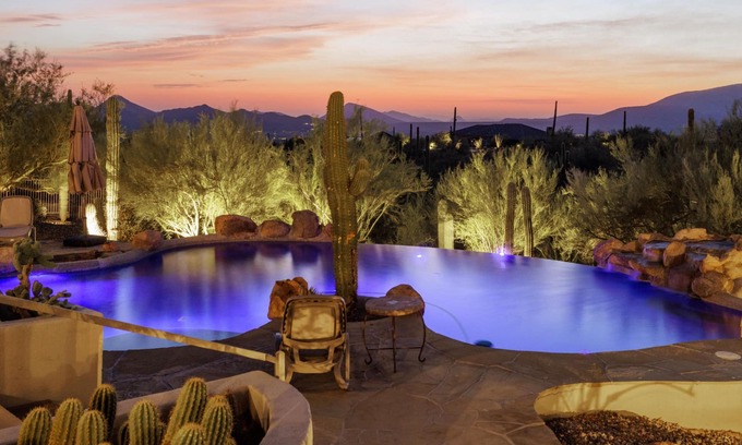 Maricopa County Casa | Private Cave Creek Home w/ Desert Views and Pool