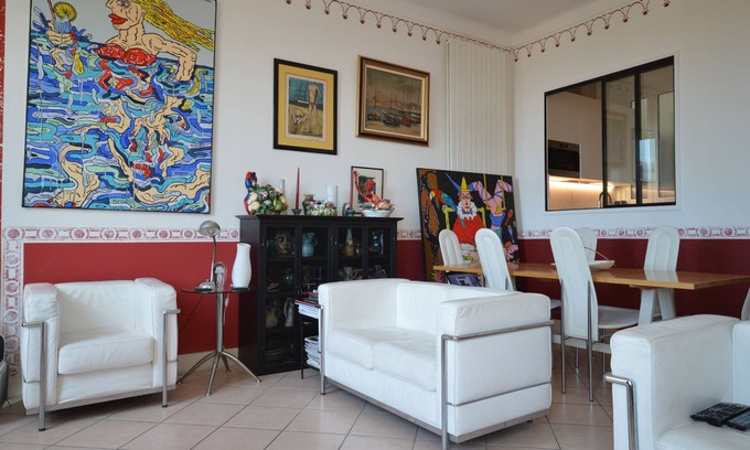 Le Suquet Apartamento | Apartamento Art Deco de 2 hab. Forville