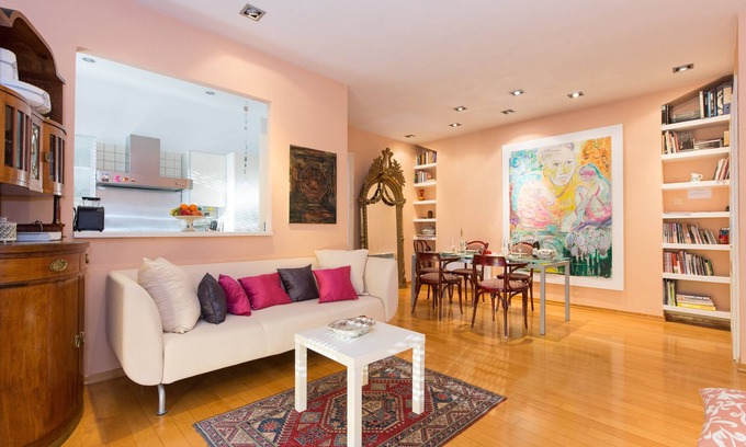 Rijeka Apartamento | Apartamento de diseño artístico con magníficas vistas al mar.