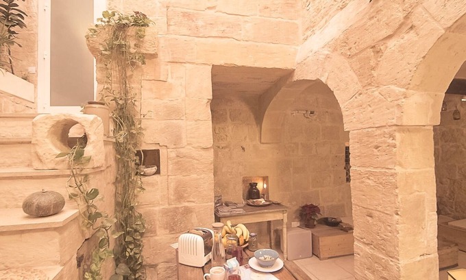 Rabat Casa | Como auténtico como es posible, experimentar una pared doble Piedra 1ª Mano