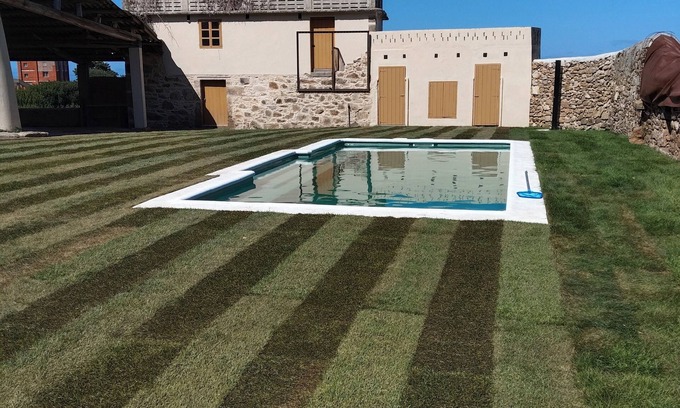 Laracha Villa | Finca As Roeles Caión. Casa ideal para familias, playa a 2,5 km. 4 habitaciones
