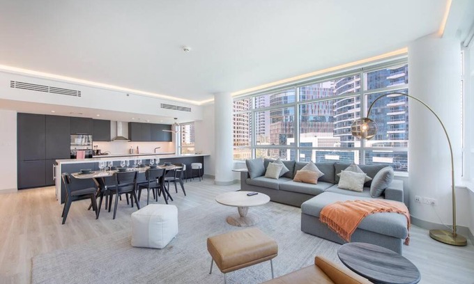 Dubai Marina Apartamento | Astonishing 3BDR in the heart of Dubai Marina