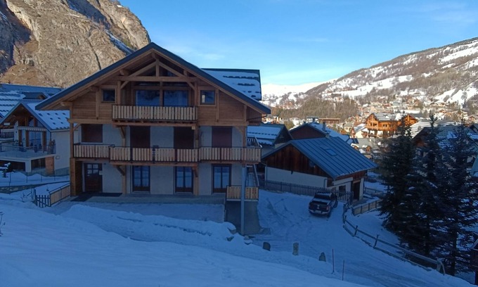Valloire Apartamento | En la aplicación Riton. 4/5 pers. 3 *** tranquilo, cerca de tiendas, al pie de las pistas