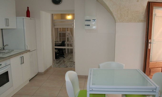Saillans Cabaña | En el borde del río Drôme, Saillans beaumiroir casa en planta baja, de 2 a 4 personas
